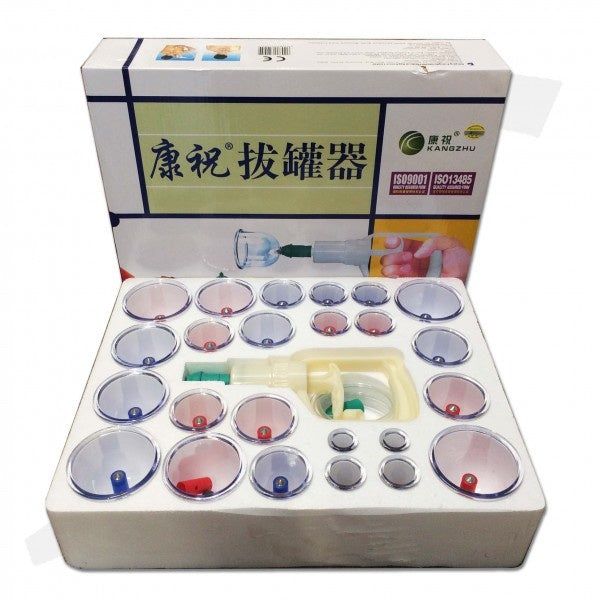 Набор массажных вакуумных банок, 24 чашки