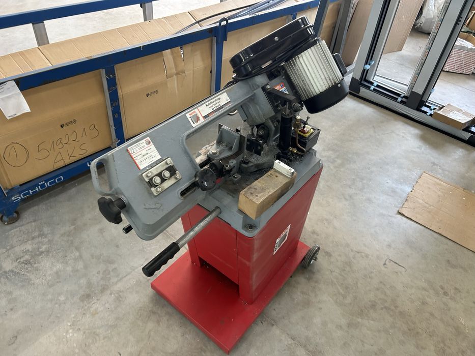 Лентова машина за рязане на метал Holzmann BS128HDR, 400 V, 550 W