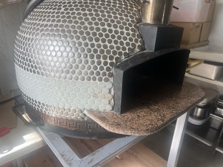 Каменная Пицца печь на газе