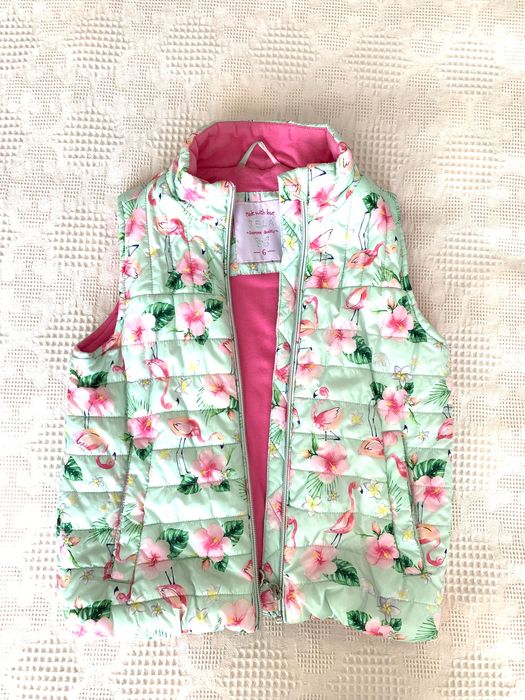 Ватиран елек за 6-7 годишно момиче