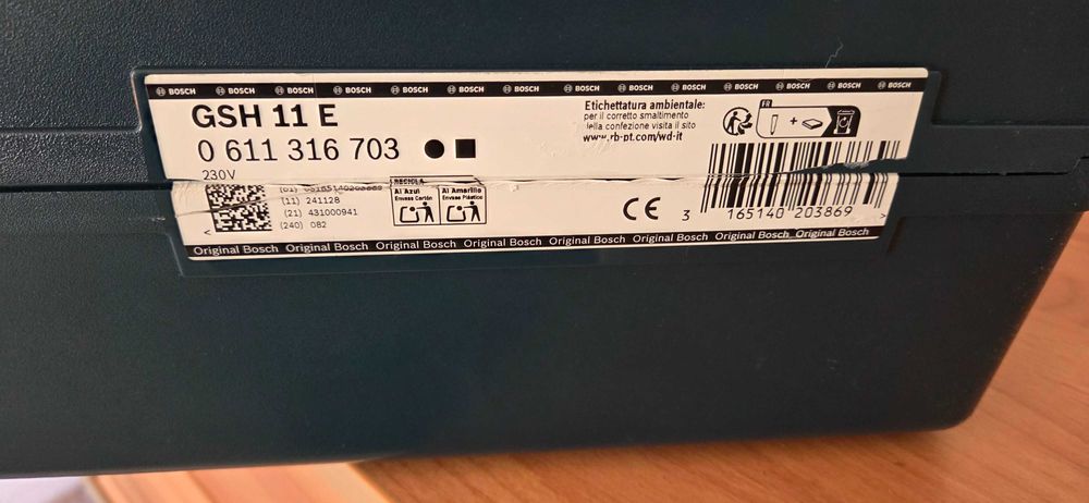 Bosch gsh 11 e оригинал нов