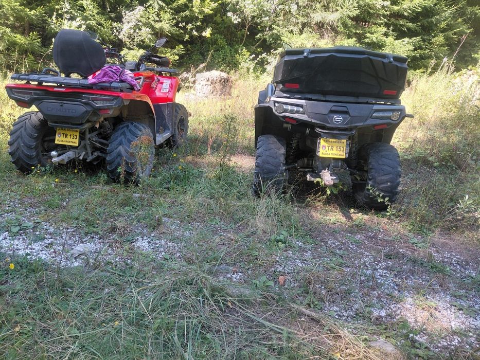 Vând sau schimb atv cf moto 850 xc an 2022