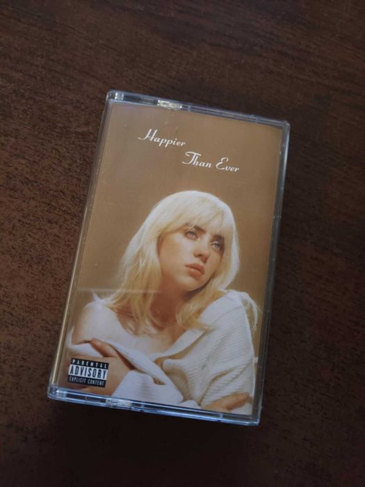 Албум аудио касетка на Billie Eilish Happier Than Ever