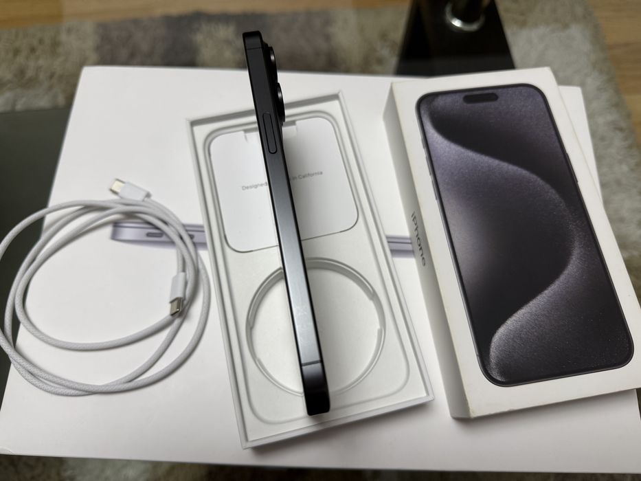 IPhone 15 Pro Max 256Gb Black titanium Fullbox
