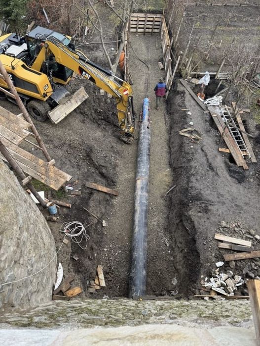 Subtraversari Drumuri Foraje Orizontale Bataie Teava Metalica