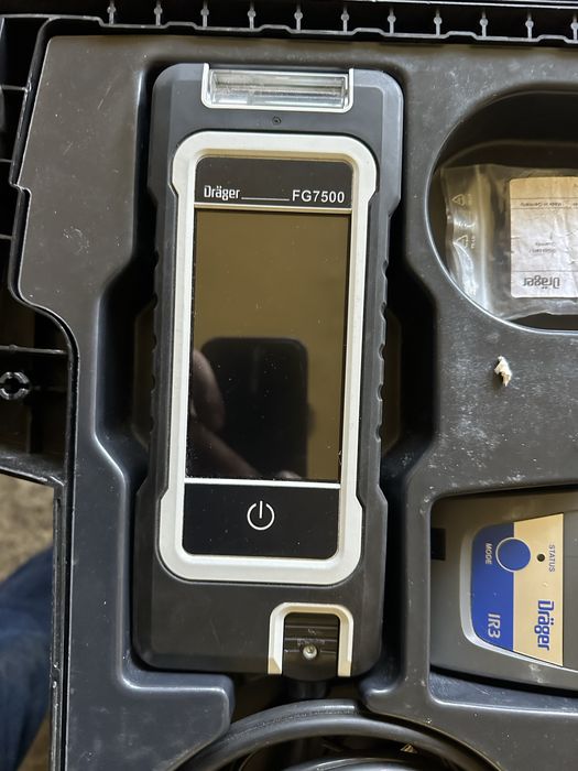 Drager FG7500 analizor gaze arse centrala termica cazane lemn TESTO
