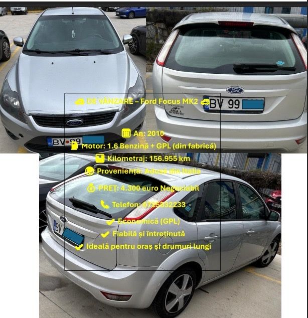 Vand ford focus mk2