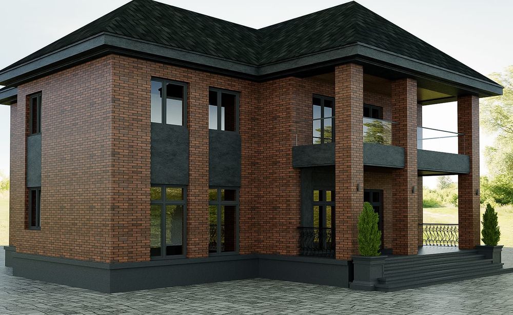 Кирпич облицовочный Баварская кладка