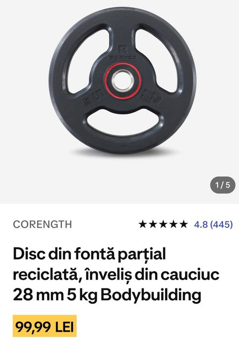 Discuri greutatii