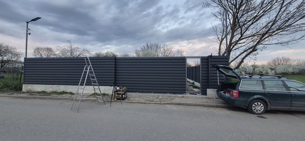Tablă Cutată 4,1M  7016 briliant dublu vopsit gri antracit T35