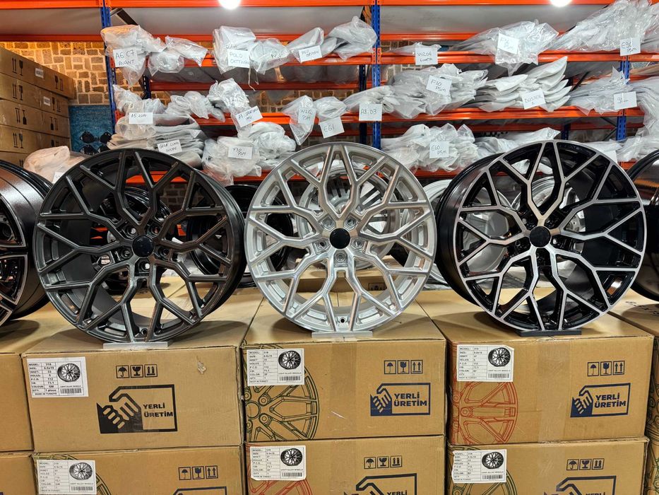 Jante Aliaj EMR Wheels A368 - 5x112 19 Gun Metal Concave PASSAT A4 A5