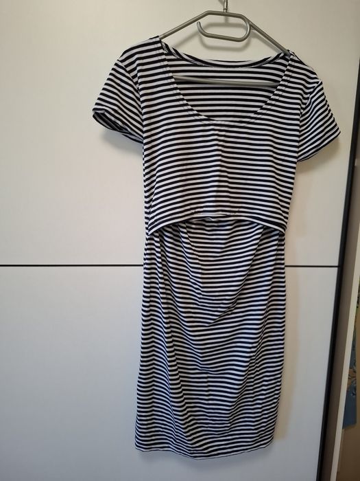 Тениска/блуза рокли за бременни и кърмачки / кърмене