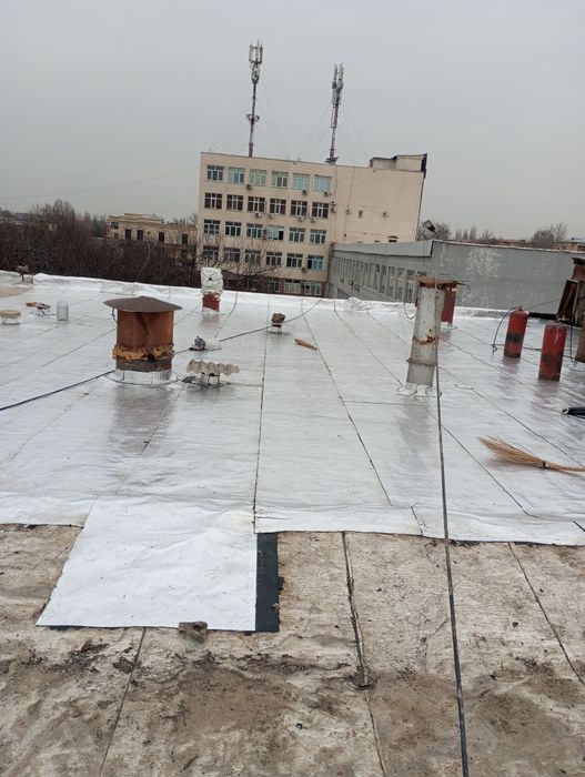 Gidroizolatsiya xizmati/ustalar/tom yopamiz/falgaizol qilamiz