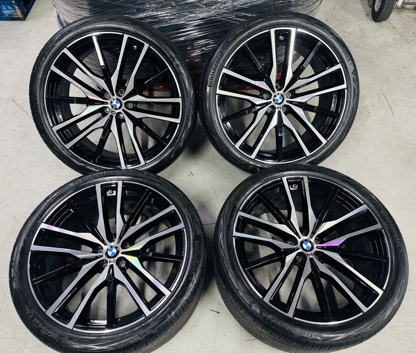Jante Bmw X5 X6 R22 G05 G06 Originale M742 Continental de vara