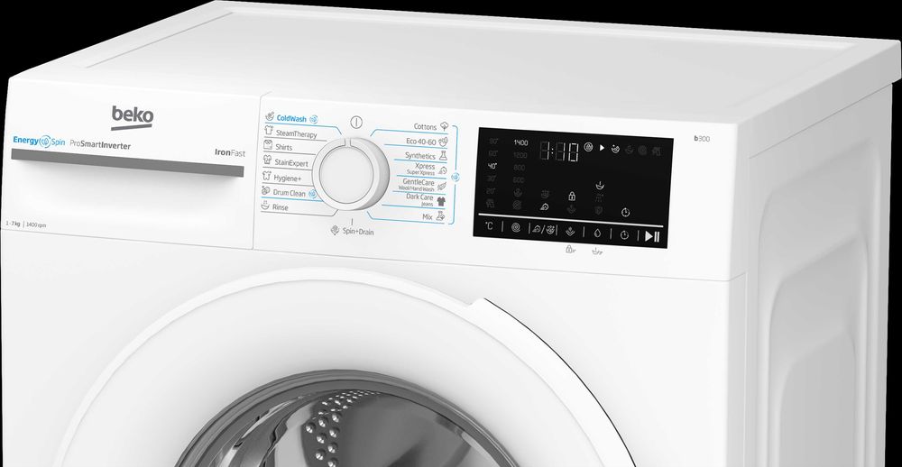 Нова пералня Beko BM3WFU47415WW, 7 кг, 1400 об/мин, Клас A