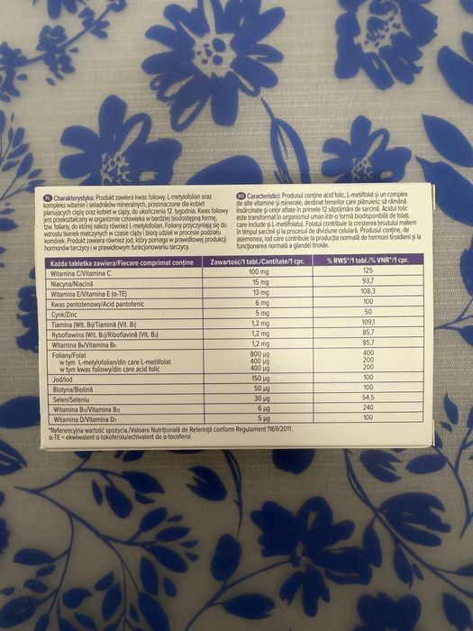 Pregnafolin (acid folic)