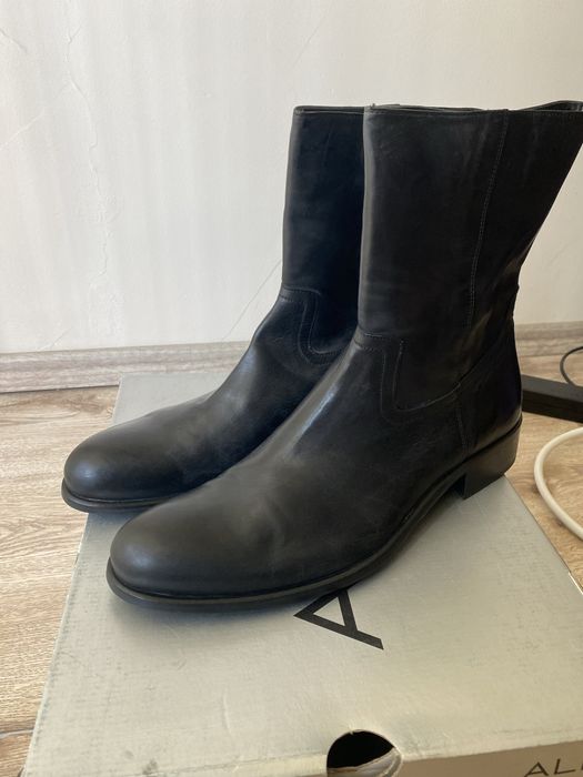 Мъжки ботуши от естествена кожа 43