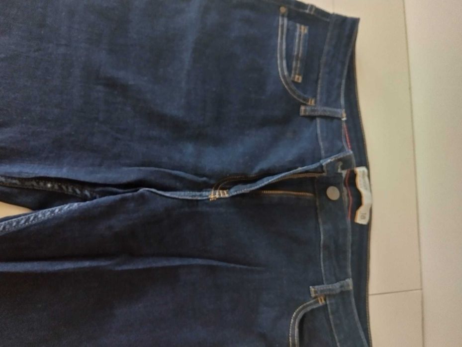 НОВИ Дамски дънки NEXT, размер UK 18, модел bootcut, тъмно син