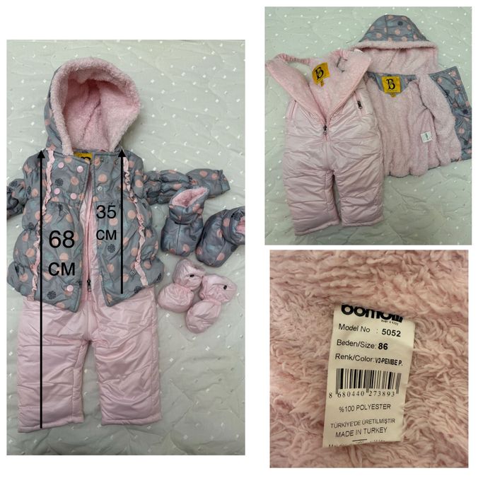 Зимний костюм на девочку