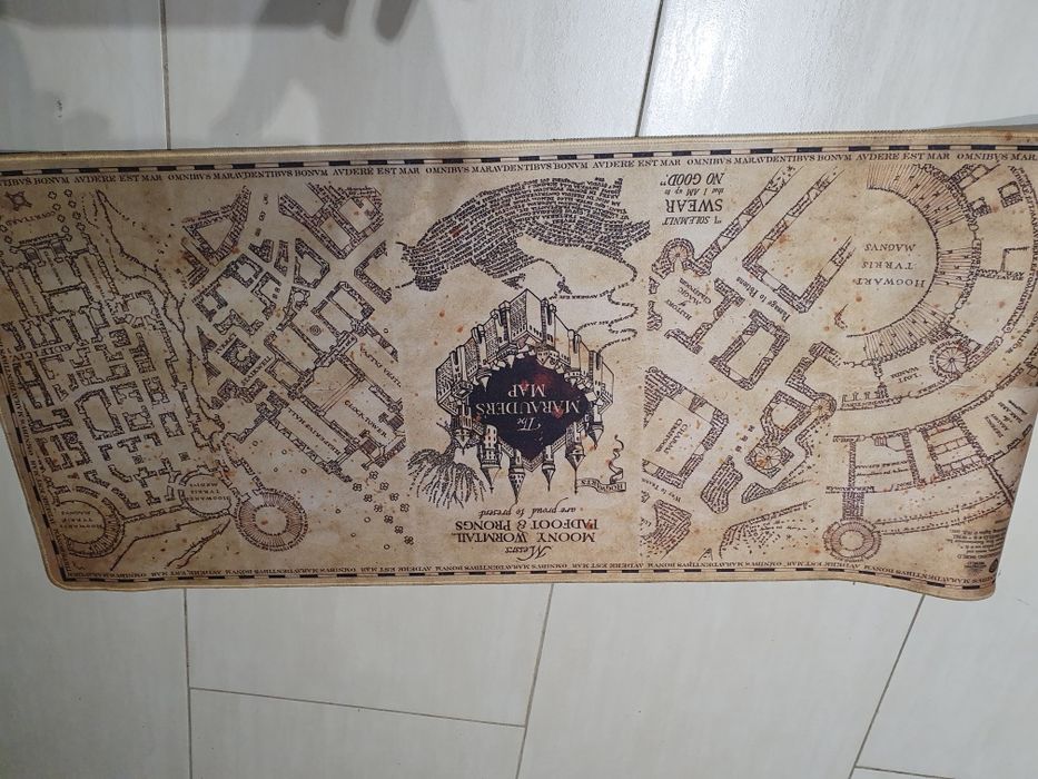 HARRY POTTER Подложка за лаптоп ,клавиатурата и мишка ( XL DESK MAT 80