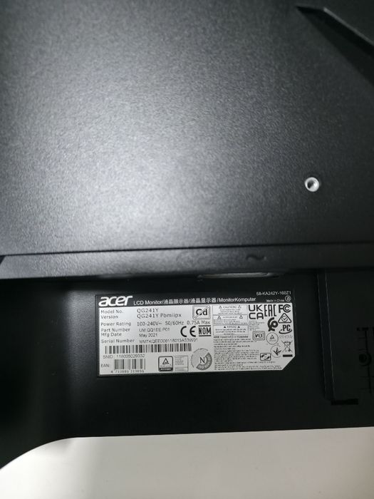 Монитор acer 165hz