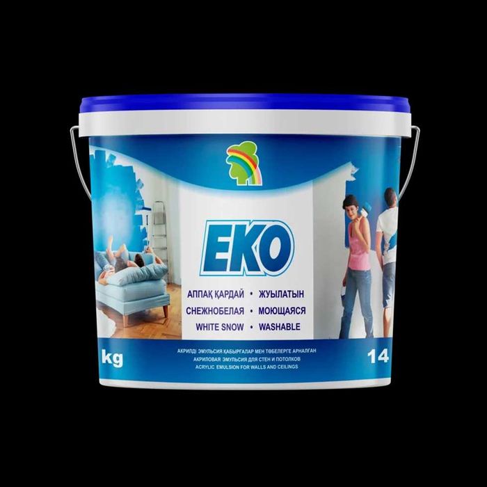 Акрилова краска для стен и потолков Eko