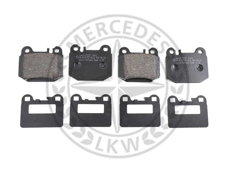 Накладки задни за Mercedes-Benz ML W163