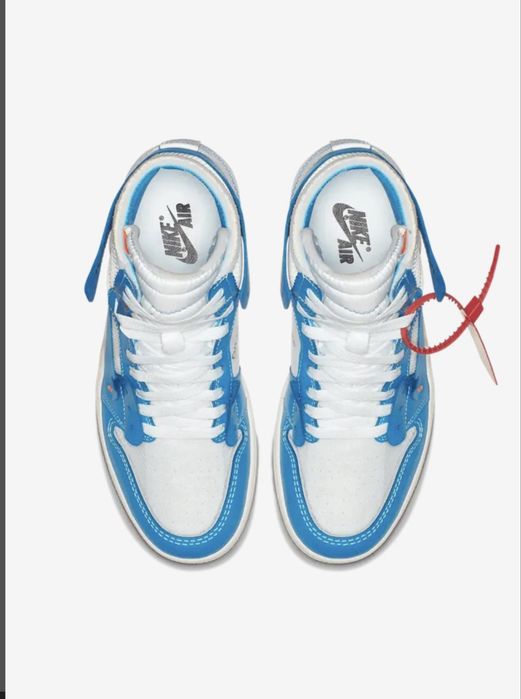 Off white jordan 1 blue royal