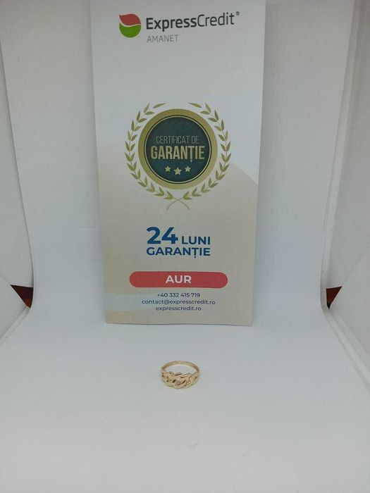 Inel aur 14k 2.13g (33145/30 Pacurari 2) Garantie 2 ani!