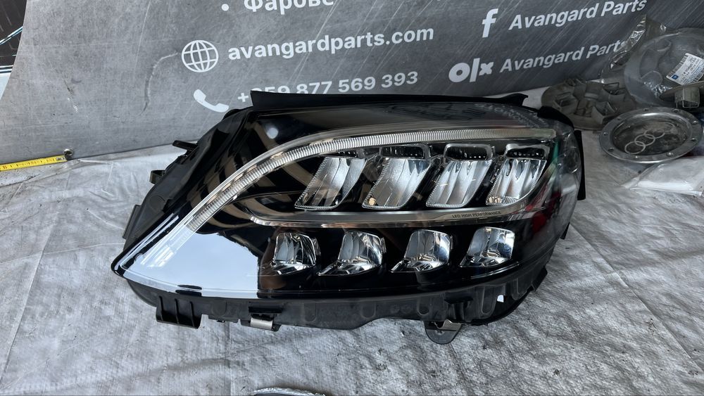 Mercedes A W205 Lift ляв фар