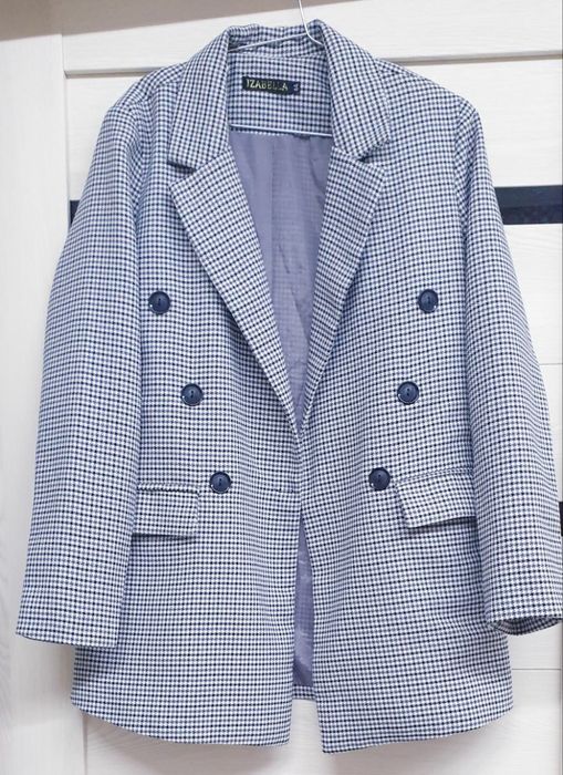 Костюм классика Турция клетчатка