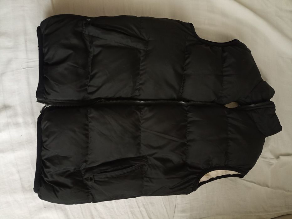 Тёплая мужская безрукавка