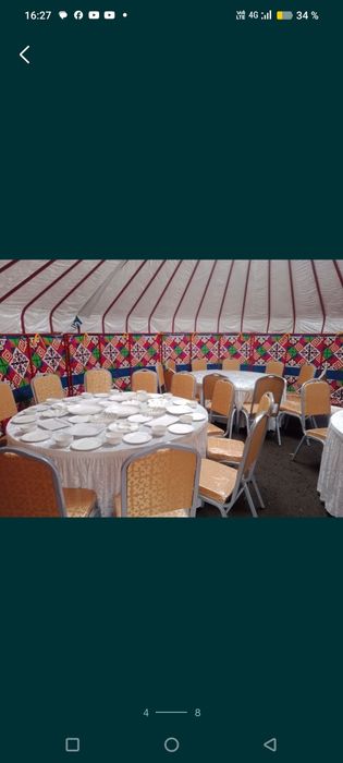 Аренда юрты в комплекте.