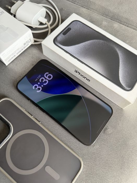 iPhone 15 Pro 128gb Black Titanium