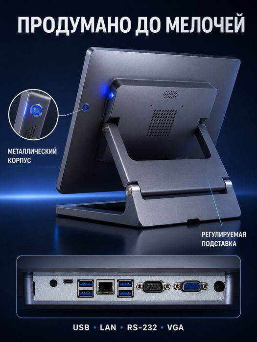 Сенсорный Pos monoblok kassa uchun Sensor Pos Monoblok Касса сенсор