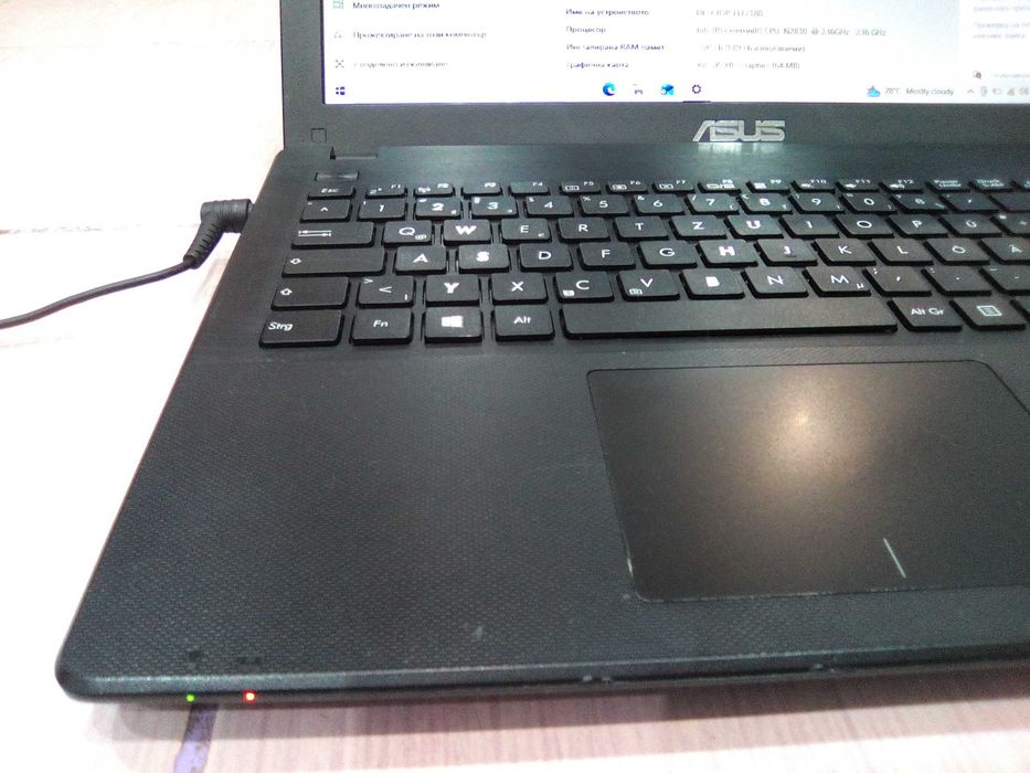 Лаптоп ASUS R512M /X551MA/, Notebook PC - два процесора