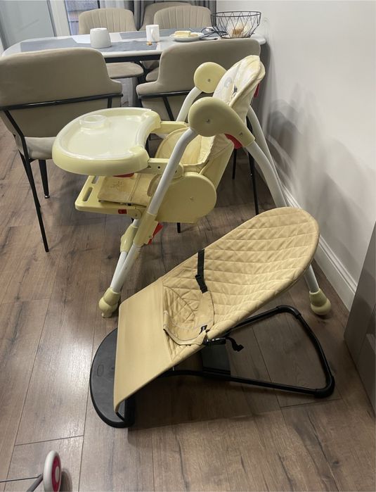 Продам шезлонг и детский стул