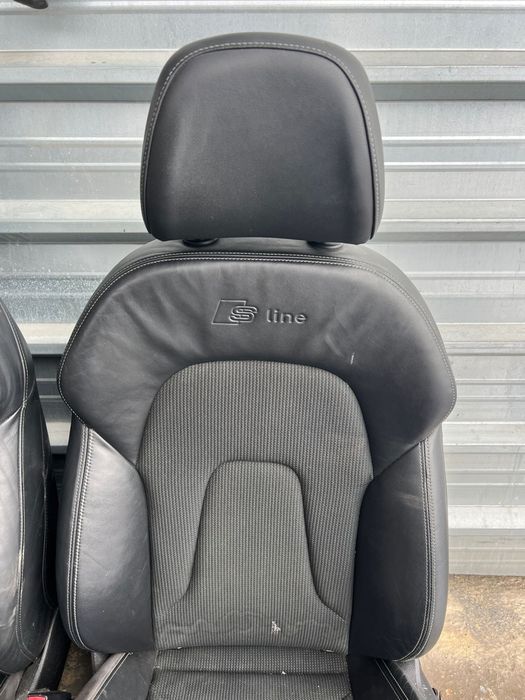 Салон Ауди AUDI А4 В8,5 рекаро Sline кожа с плат ном 606