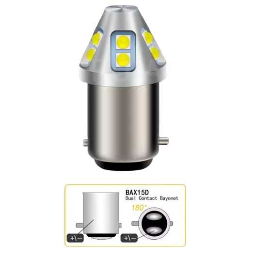 BAX15D LED крушки