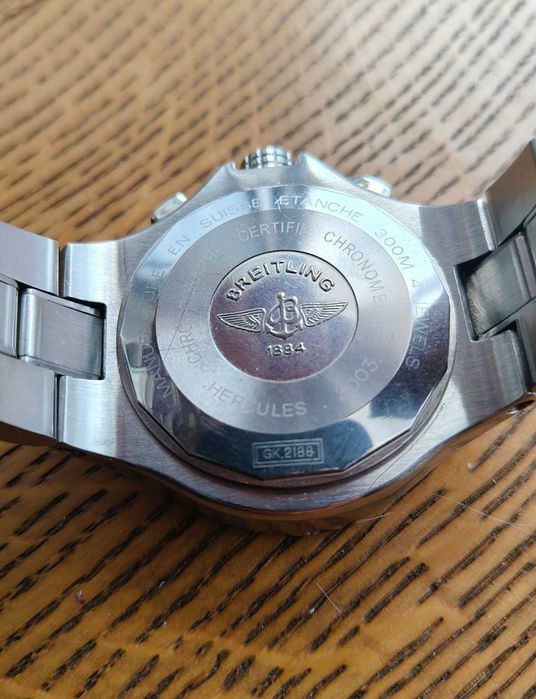 Brаitling Hercules 45mm, работи перфектно, дълга верига, бартер