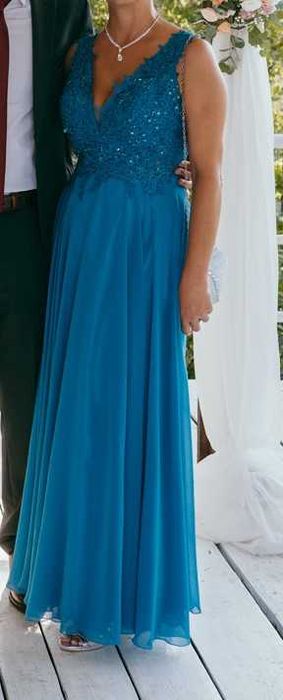 НАМАЛЕНА!!! Официална, бална рокля, размер М