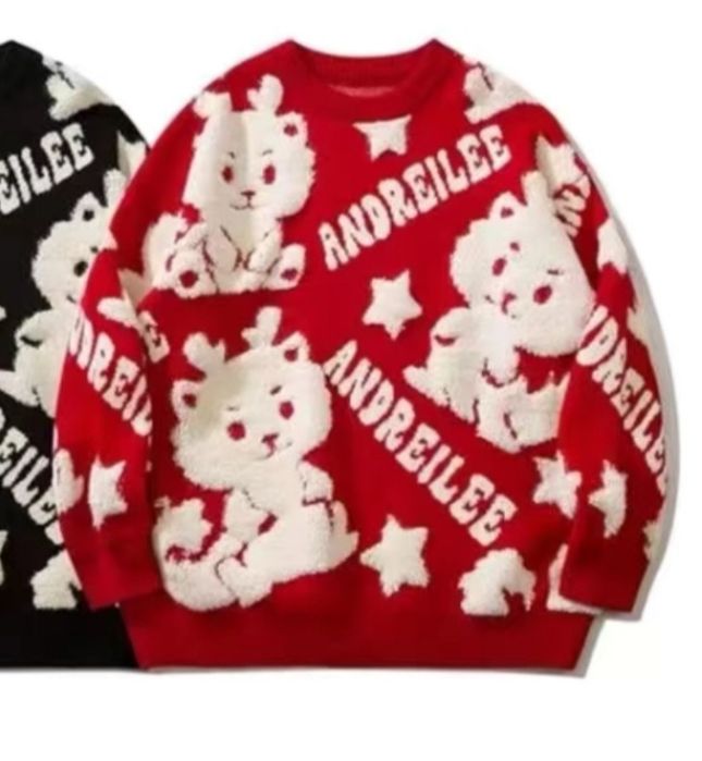 продам красный свитер