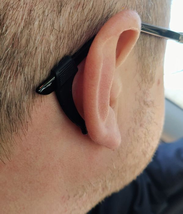 Suport ochelari copii/adulți, suport anti-alunecare(terminale) din sil