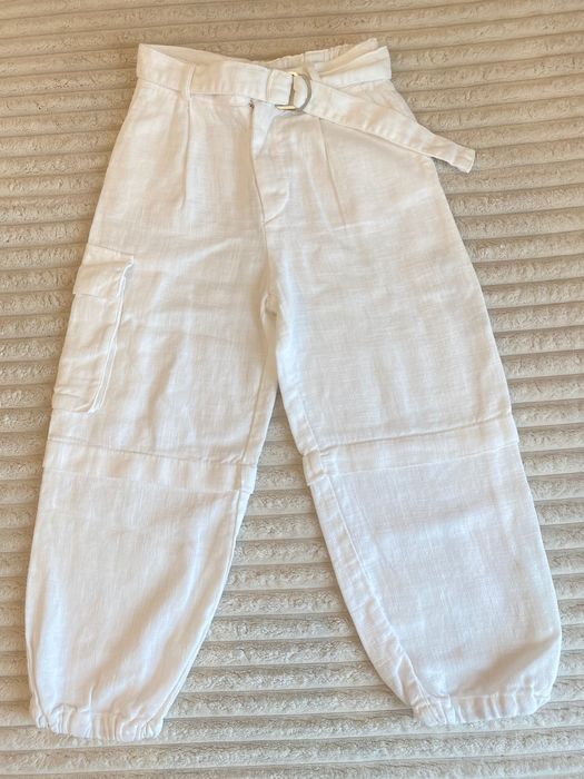 Детски ленен панталон