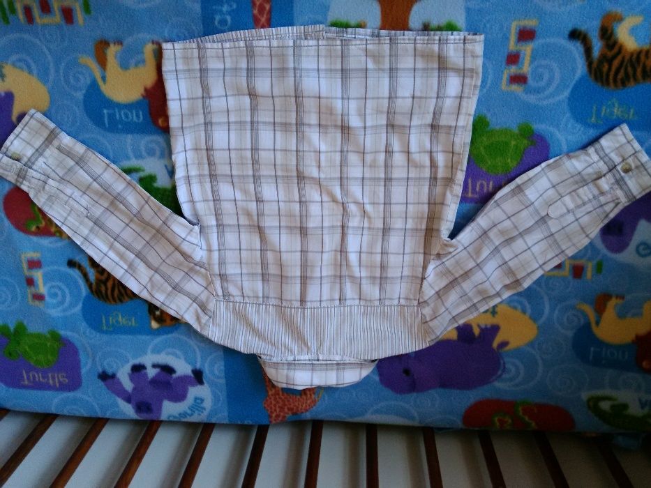 Маркова риза Fox kids и пуловер без ръкав