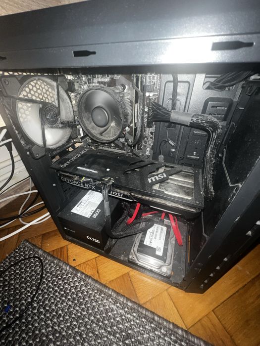 Pc cu rtx4060ti si ryzen 7 5700x3d