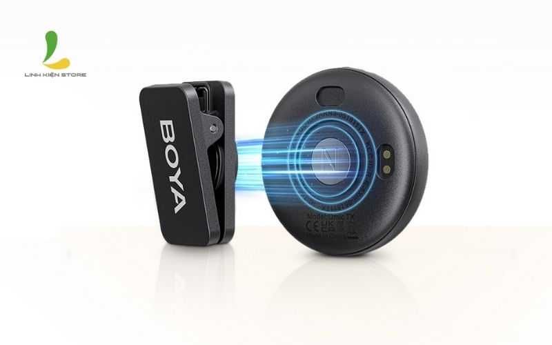 BOYA Omic-D для iPhone Беспроводной петличный микрофон.  ест Доставка