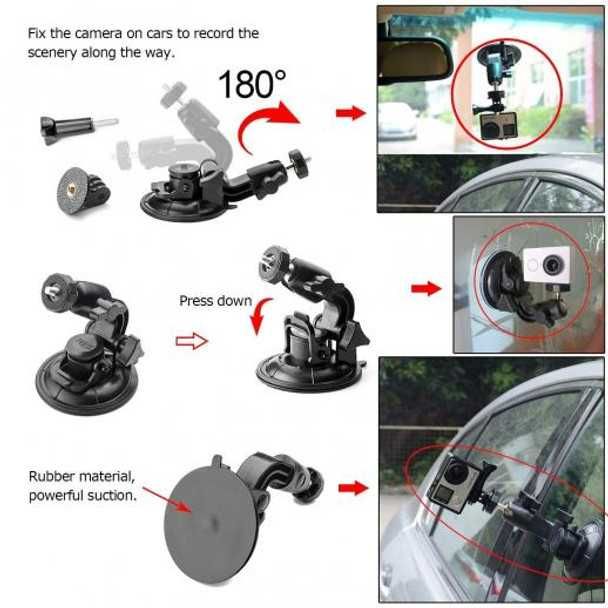 крепление на присоске для экшн-камеры gopro insta 360..