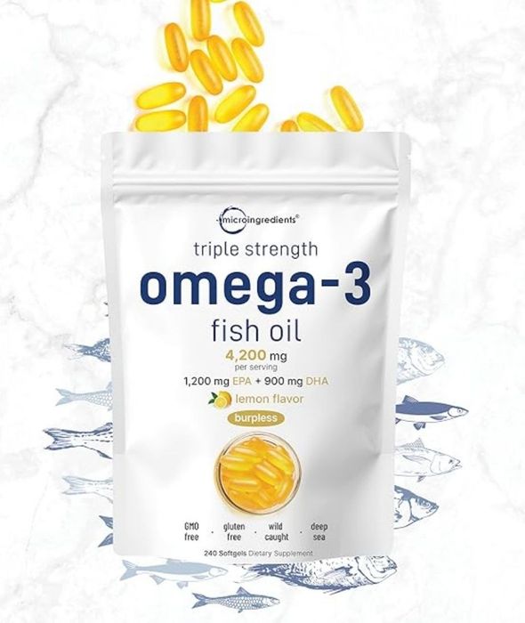 Omega 3 4200 mg,EPA DHA,омега 3,120 ta softgel,fish oil