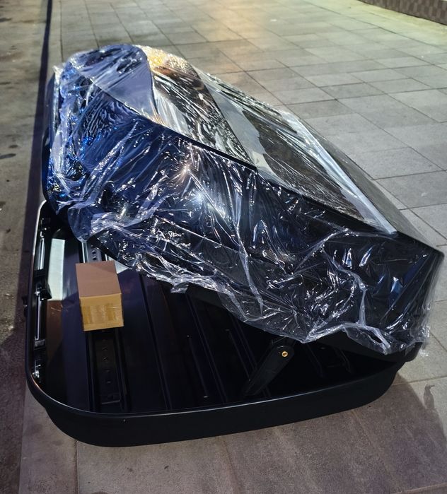 Автобокс 450 л. + рейлинги